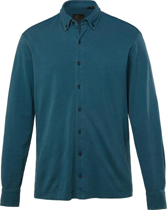 Produktbild JP1880 JP 1880 Piqué-Hemd, Langarm, Button-Down-Kragen, Vintage-Look, Modern Fit (5XL)