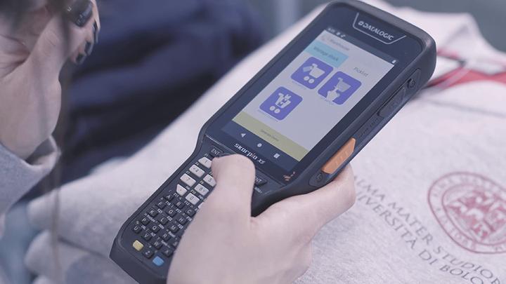 Productafbeelding Datalogic Scanner Tablet Skorpio X5 2D PG 28K XLR 64 GB Zwart (Tekst, 1D streepjescodes, QR-code)