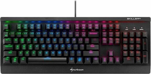 Actual product image Sharkoon Skiller Mech SGK3 (DE, Cable)
