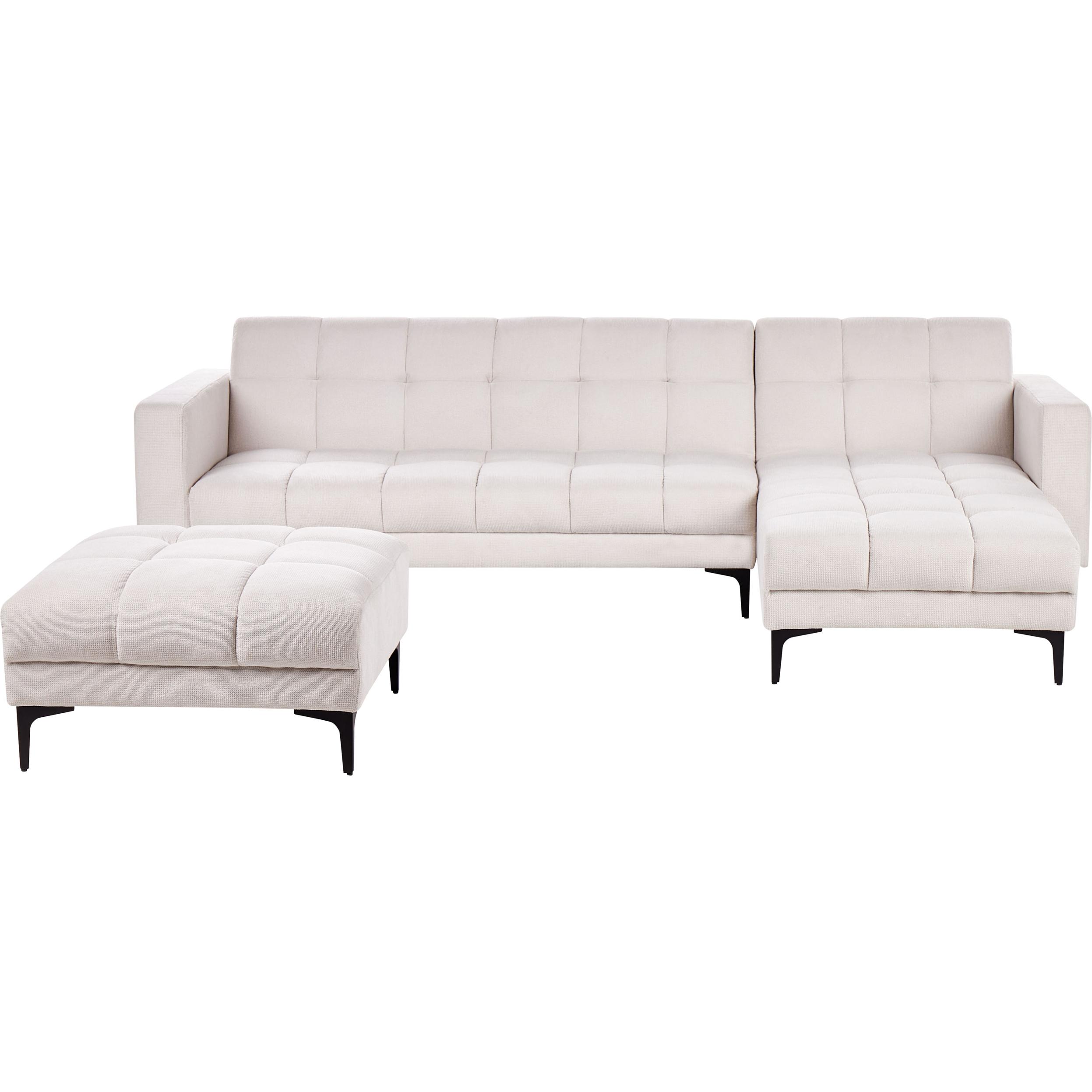 Beliani, Sofa, Alnes (Ecksofa)