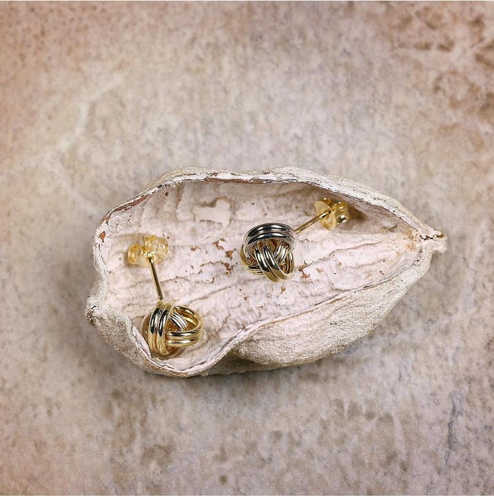 Produktbild Christ Ohrstecker (375er Gelbgold, 375er Weissgold)