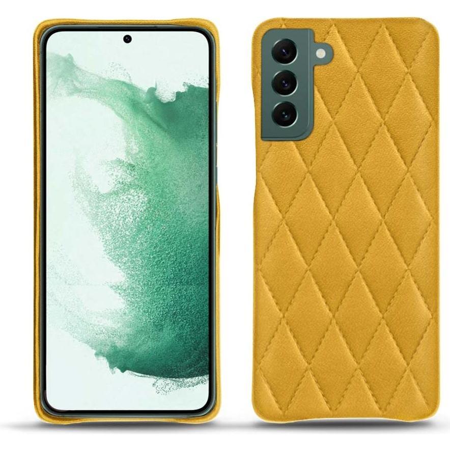 Noreve Lederschutzhülle (Samsung Galaxy S22+ 5G), Smartphone Hülle, Orange