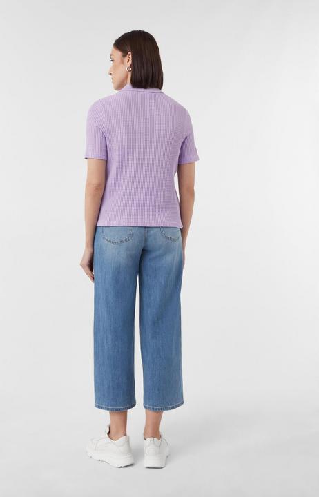 Actual product image Comma Sweatshirt Kurzarm-Sweatshirt mit Polokragen (38)