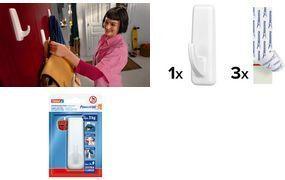 Productafbeelding tesa Powerstrips zelfklevende haak XL