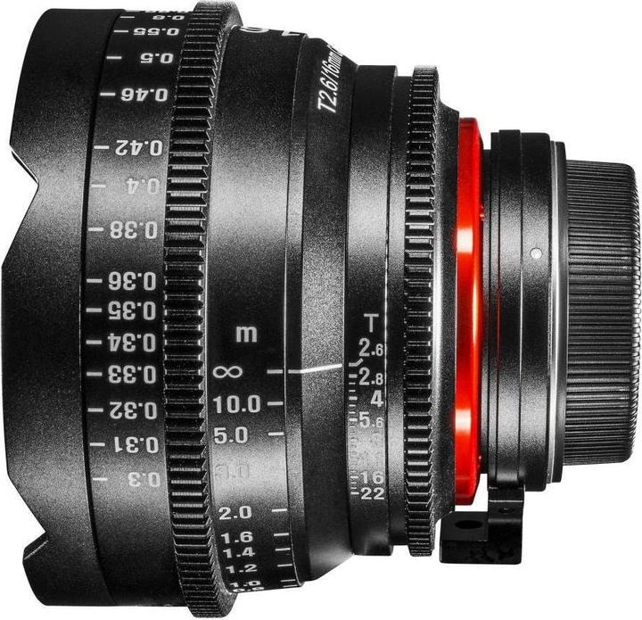 Produktbild Samyang XEEN 16mm T2.6 FF Cine Canon (Canon EF, Vollformat, APS-C / DX, Micro Four Thirds)