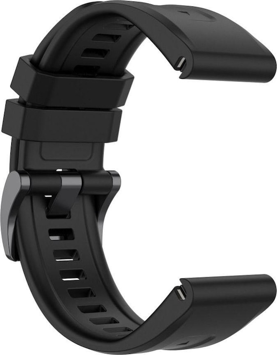 Actual product image OEM Strap Silicone strap for GARMIN FENIX 3 / 3HR / 5X / 6X / 6X Pro / 7X / 7X Pro black (9) (26 mm, Silicone, 5x, 6x)