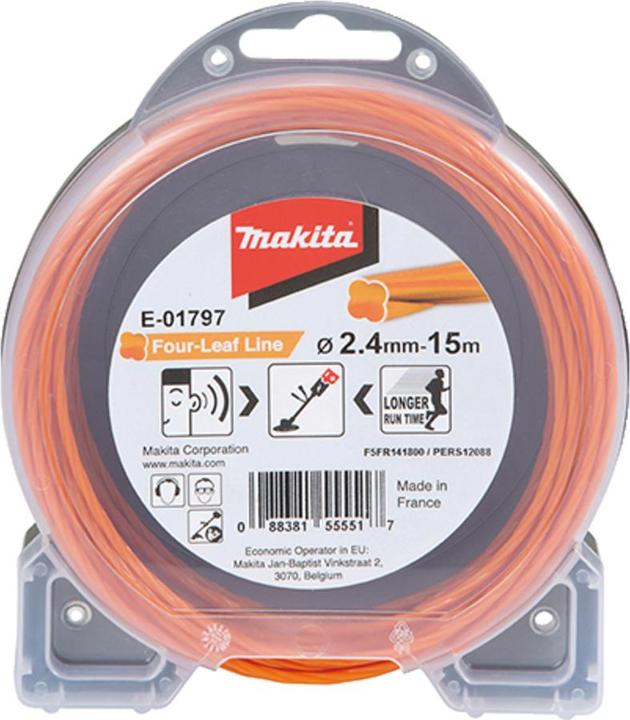Actual product image Makita Four Leaf (Lawn mower, Trimmer line + line spool)