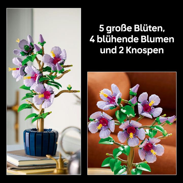 Actual product image LEGO Hibiscus (LEGO Botanical)