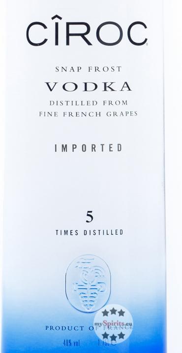 Produktbild Cîroc Snap Frost Vodka