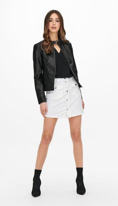 Produktbild JdY Reissverschluss- Kunstlederjacke (40)