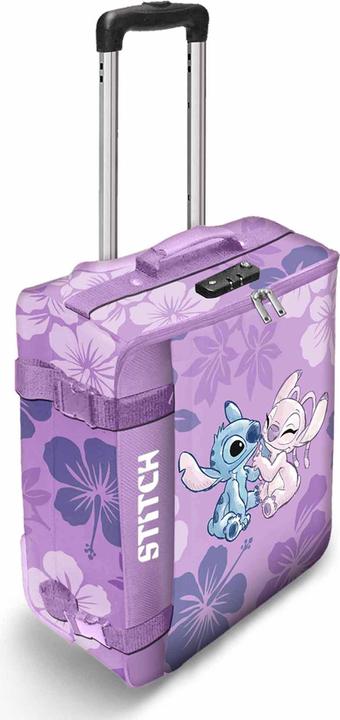 Karactermania Foldable Cabin Suitcase Stitch & Angel