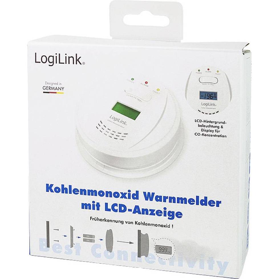 Thumbnail - LogiLink, Gefahrenmelder, Kohlenmonoxidmelder