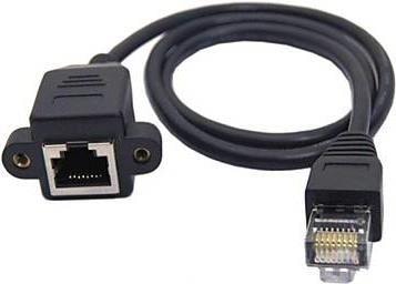 Produktbild Allnet männlich zu weiblich Ethernet LAN VERLäNGERUNGSKAB (CAT3, 0.50 m)
