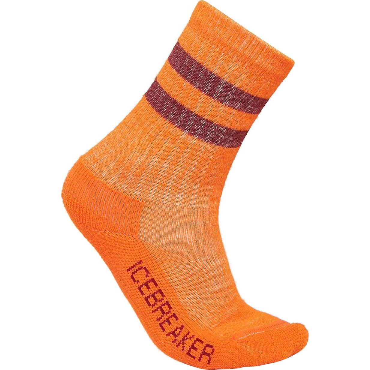 Icebreaker, Unisex, Sportsocken, Kids Hike Light Crew (L), Orange