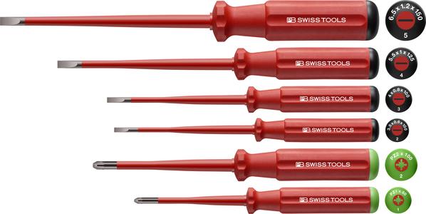 PB Swiss Tools Schraubenziehersätze (Phillipps-Kreuzschlitz (PH), Schlitzschrauben)