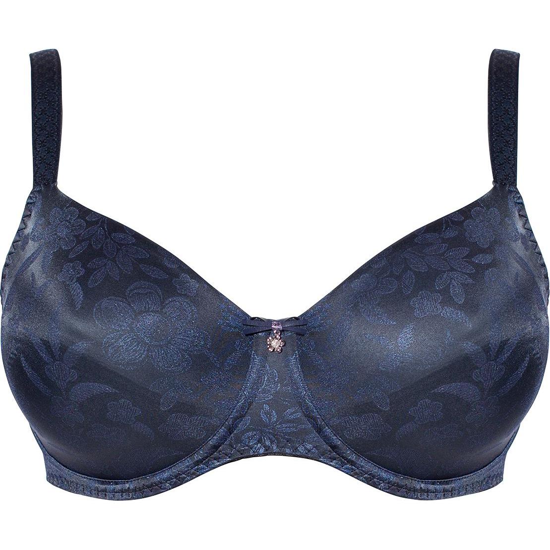 Ulla, BH, Jasmin Bügel-BH, Blau, (70 L, Einzelpack)