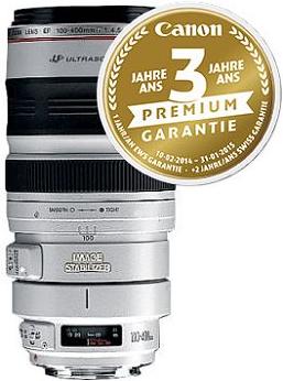 Actual product image Canon EF 100-400mm, f/4.5-5.6L IS USM, 3-year premium warranty (Canon EF, full size)