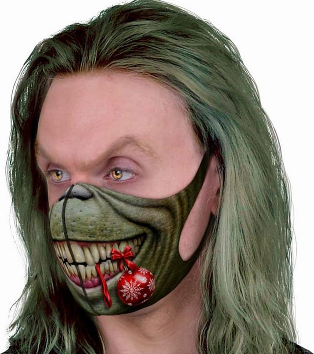 Actual product image Spiral Grouch Face Mask