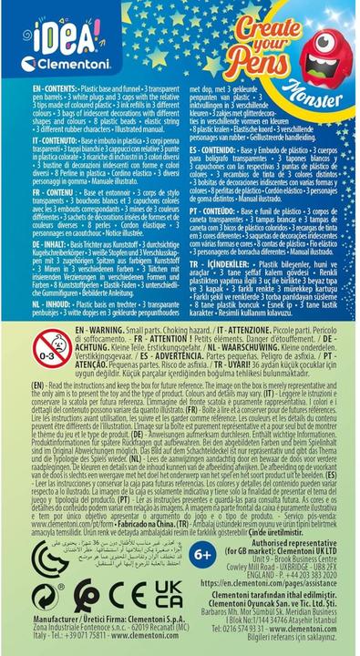 Actual product image Clementoni Your pen creations (assorted - 1 pack)