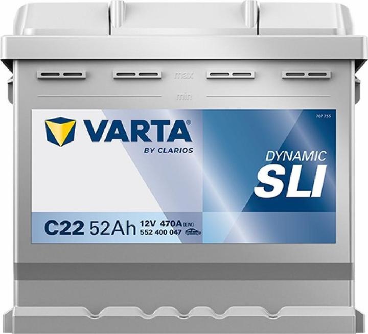 Immagine prodotto Varta Accumulatore (12 V, 52 Ah, 470 A)