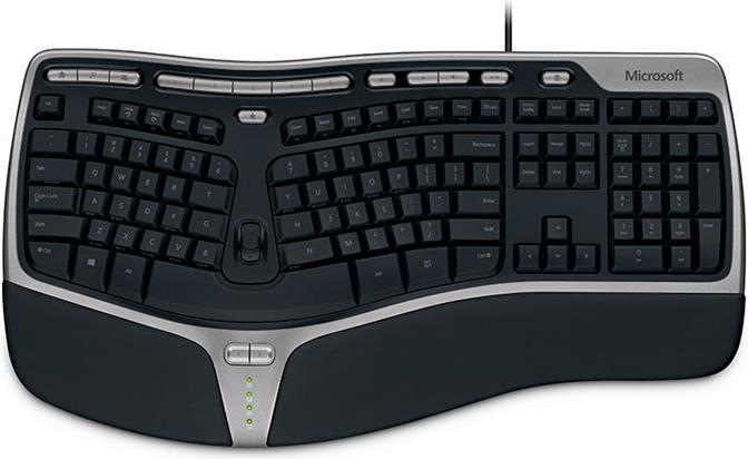 Actual product image Microsoft Natural Ergonomic Keyboard 4000 (CH, Cable)