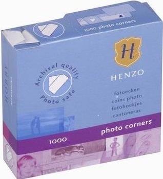 Actual product image Henzo Photo corners white 1000x24