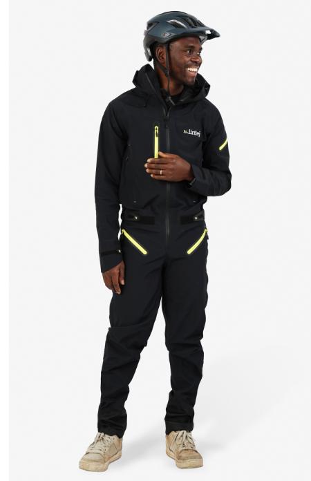 Produktbild dirtlej Dirtsuit Core Edition v6, graphite/lemon, XL (XL)