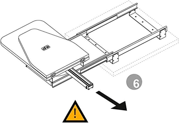 Actual product image Emuca Ironing board for furniture (81 x 30 cm)