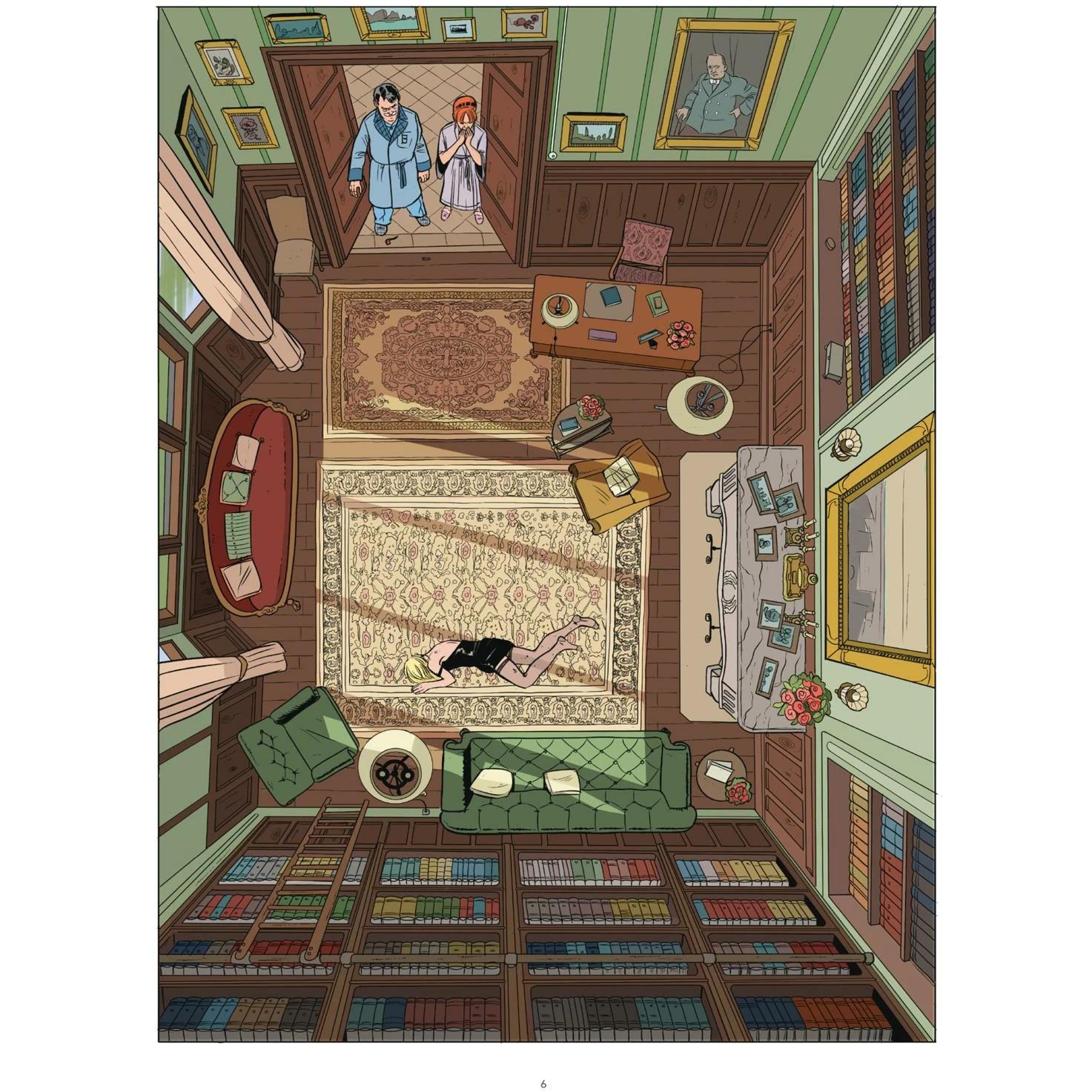 Thumbnail - Agatha Christie Classics: Die Tote in der Bibliothek, Belletristik von Olivier Dauger, Thomas Schöner, Dominique Ziegler...