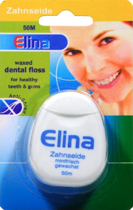 Actual product image Weleda Elina, Mint toothed thread, 50 m (75 m)