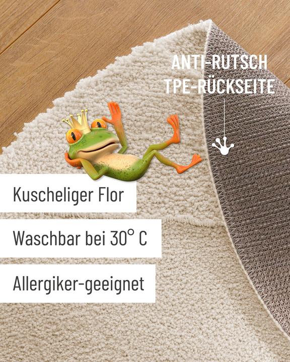 Actual product image Wecon Home Badteppich Marc (80 x 80 cm)