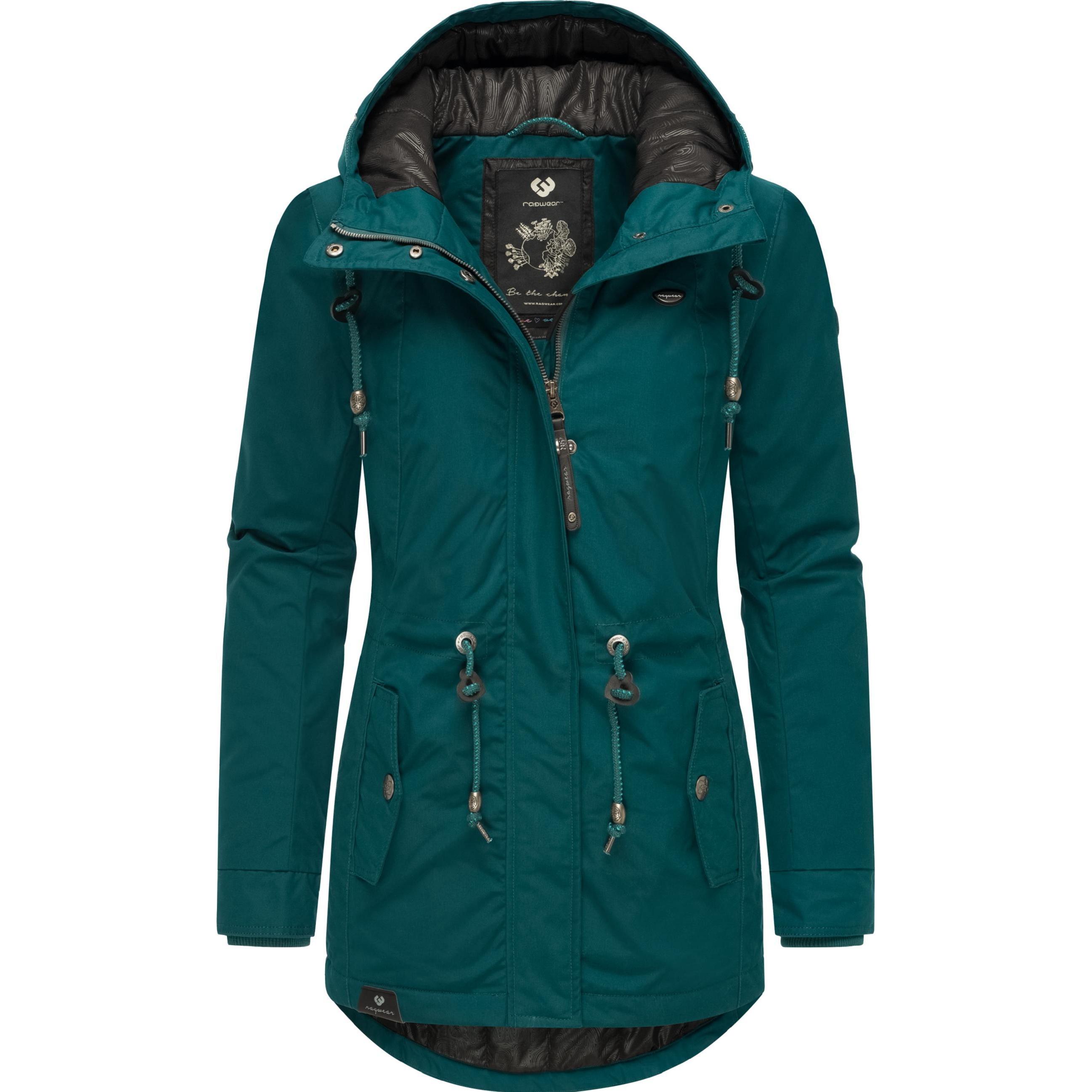 Ragwear, Damen, Jacke, Monadis Black Label (M), Grün, M