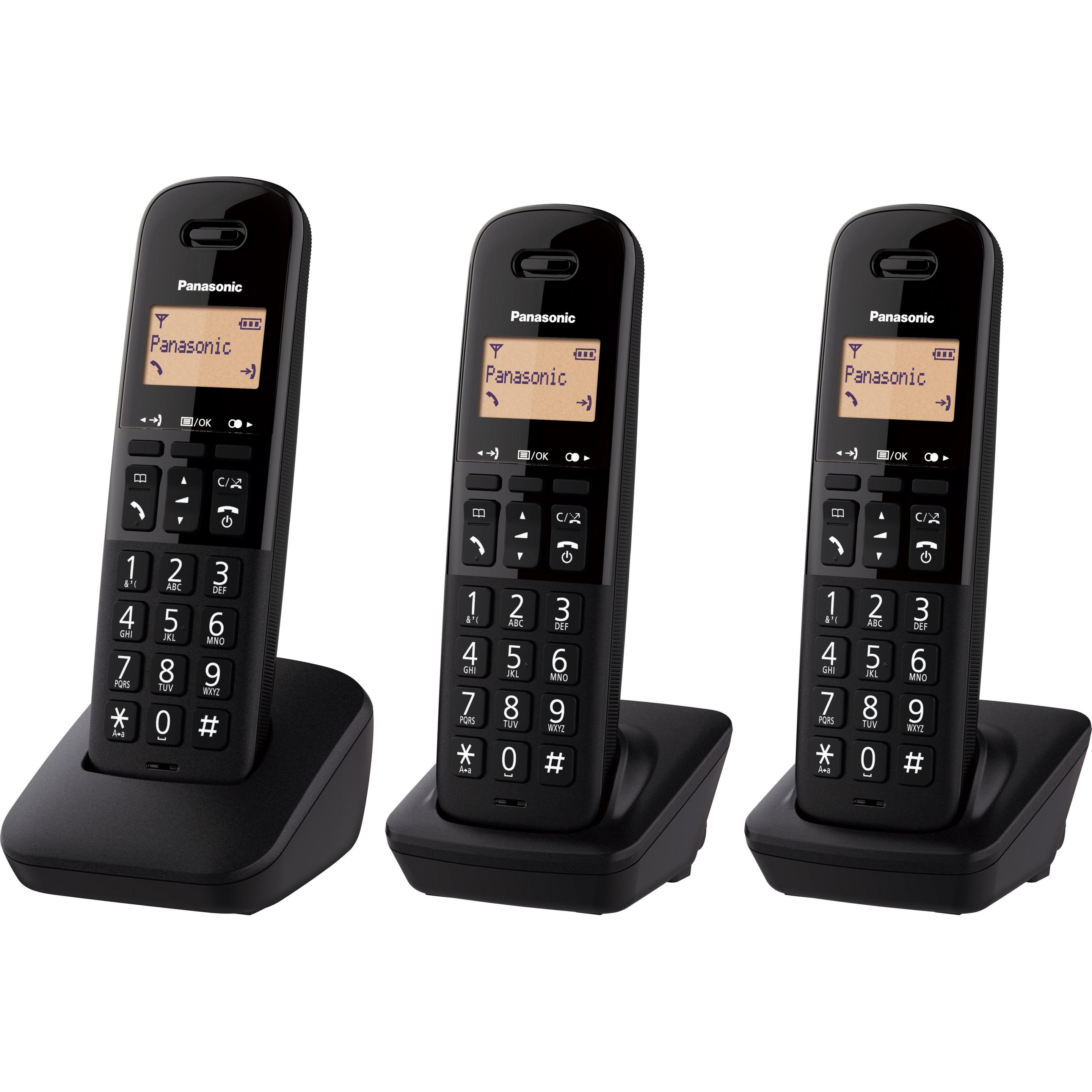 Panasonic KX-TGB613JTB, Telefon, Schwarz