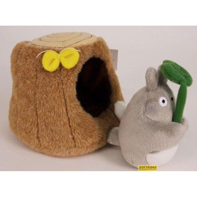 Studio Ghibli Mein Nachbar Totoro - Totoro mit Baumhöhle (12 cm) - Plüschtier (12 cm) (S-3527)