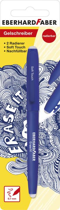 Produktbild EberhardFaber Gelmalstifte Erase it 1 Stück, Blau