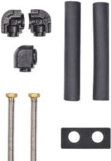Vaillant Kit de raccordement aroTHERM plus 2x 425mm tuyau en acier inoxydable avec embouchure 5/4" / 35mm