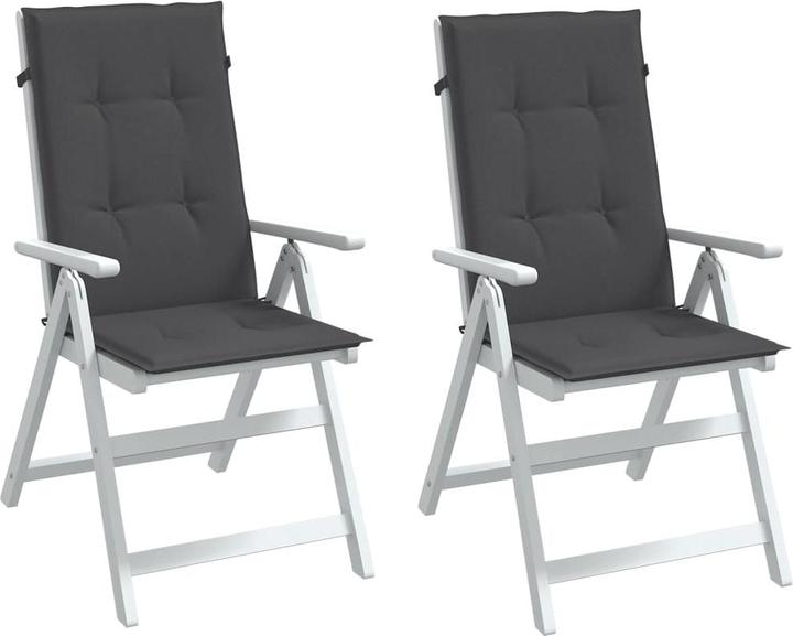 Immagine prodotto VidaXL Cuscini dello schienale alto 2 pezzi in tessuto (120 x 50 x 4 cm)