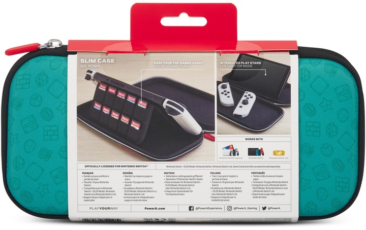 Image du produit PowerA Slim case Go Yoshinintendo Switch (Switch, Switch Lite, Switch OLED)