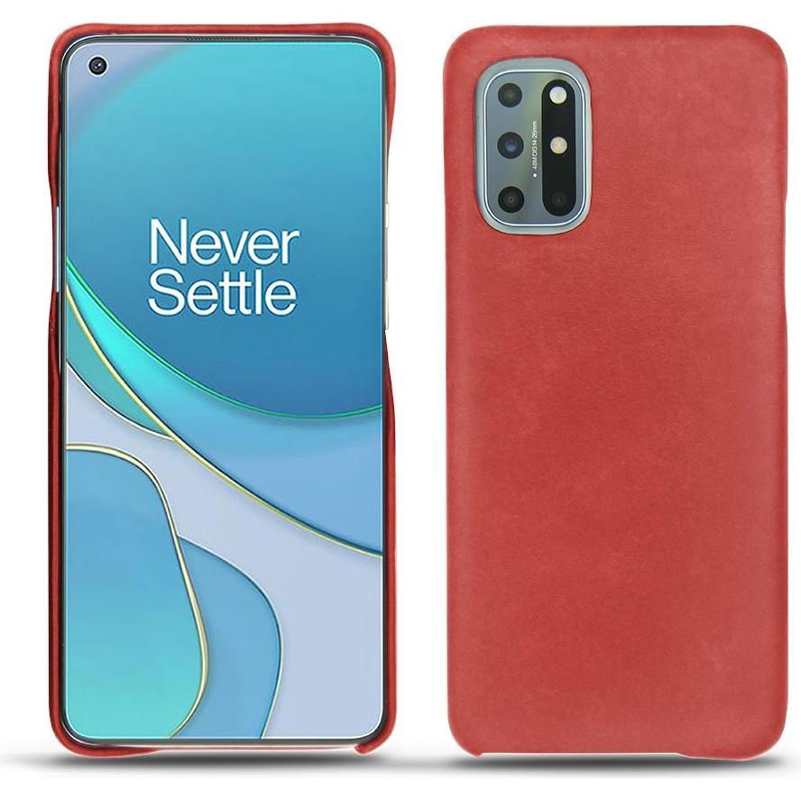 Noreve Lederschutzhülle (OnePlus 8T), Smartphone Hülle, Rot
