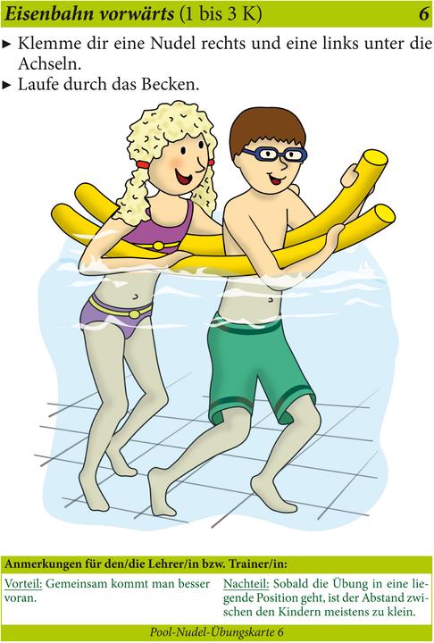 Produktbild Schwimmen lernen 03. Pool-Nudel & Co. Laminiert (Deutsch, Veronika Aretz, 2013)