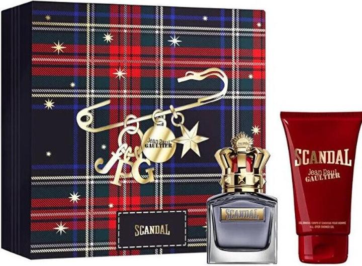 Actual product image Gaultier Scandal pour Homme Gift Set Scandal Eau de Toilette For Him 50 ml + Shower Gel (Body care set)