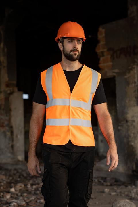 Produktbild Korntex Flammenhemmende Warnweste (S)