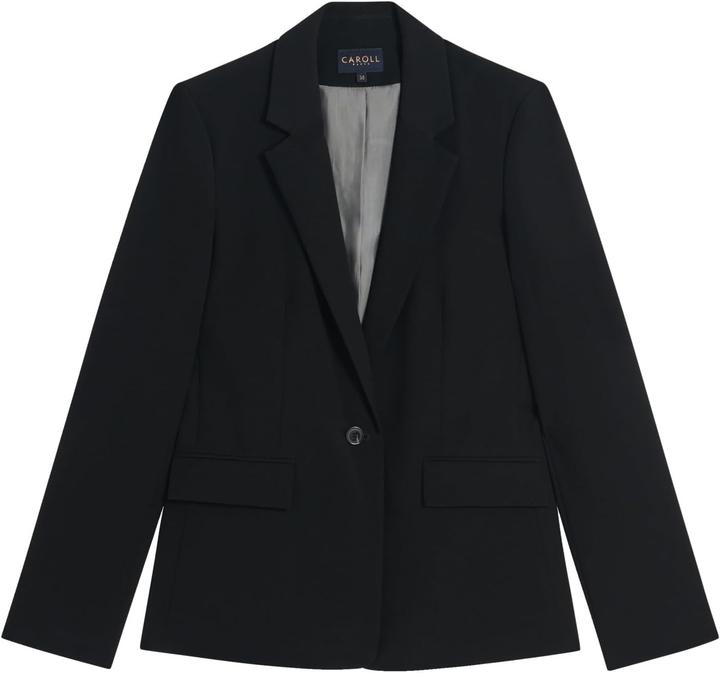 Caroll Elegante Damenjacke mit taillierter Passform und Kontrastfutter (38, 42)