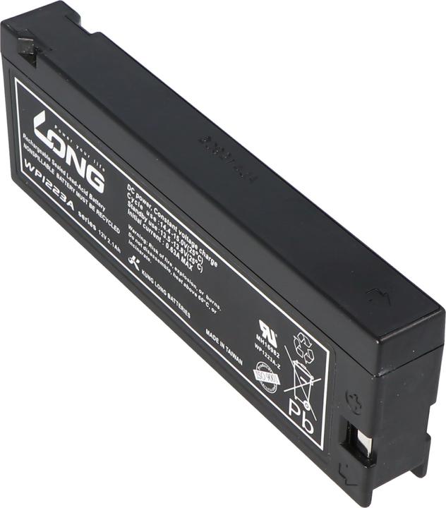 Image du produit Kung Long Batterie WP1223A, également pour LC-SA122R3BG, LC-TA122PU (12 V, 2.10 Ah)