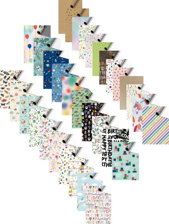Immagine prodotto Stewo Carta da regalo Cornelia 252857462 70x200cm rosa FSC (Carta da regalo, 1 x)