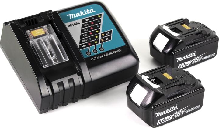 Produktbild Makita DJR 360 RT Akku Reciprosäge 36V ( 2x18V ) Brushless Säbelsäge + 2x 5,0 Ah Akku + Ladegerät