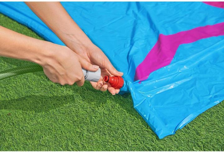 Productafbeelding Bestway 2er-Wasserrutsche mit aufblasbaren Lama-Schwimmtieren (4.88 m)