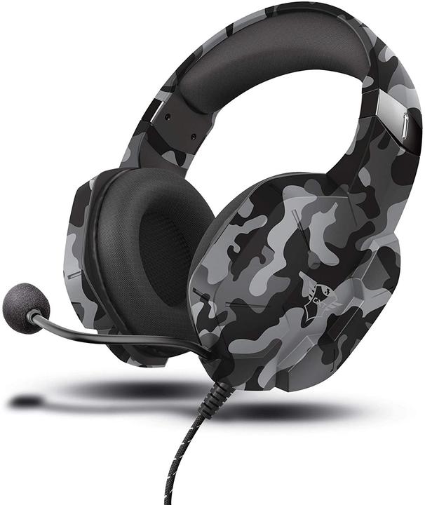 Actual product image Trust Headset GXT 323C Carus Camouflage/Black (Cable)