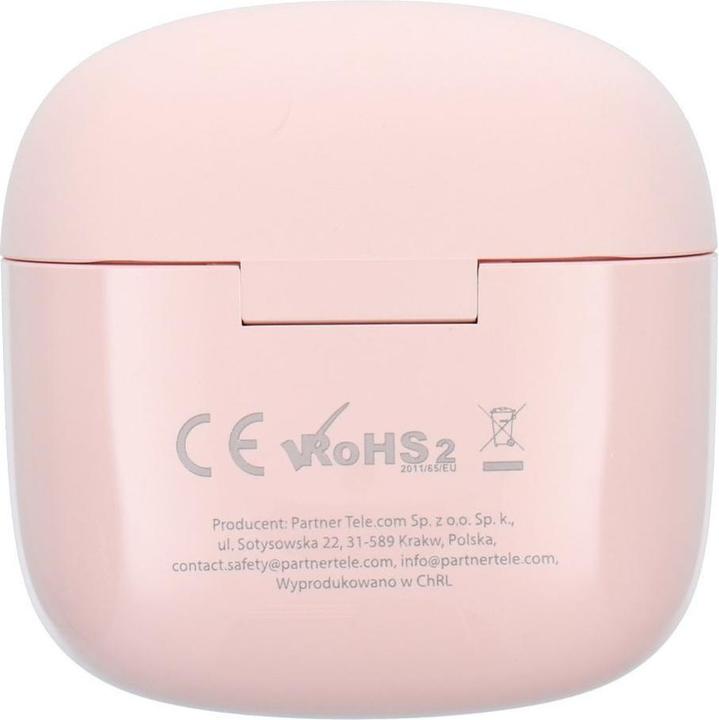 Produktbild BlueStar Wireless headphones Blue Star Wireless earphones bluetooth TWS F17 Powder Pink (5 h, Kabellos)