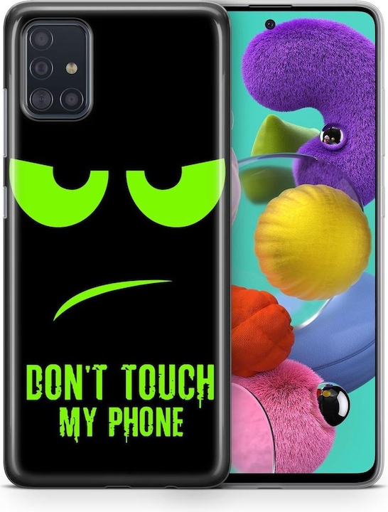 Dont Touch My Phone Blue